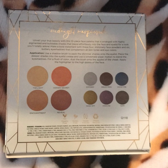 Midnight masquerade face palette - Picture 2 of 2